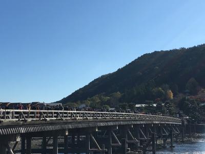 紅葉の京都 嵐山 街歩き♪   