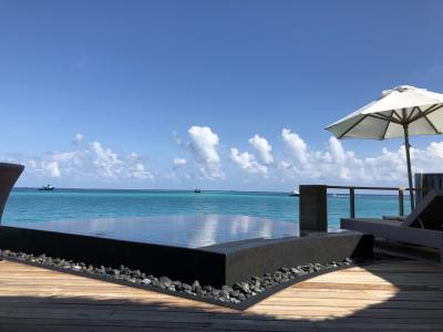 2018/11⑦コンスタンス ハラヴェリ モルディブ リゾート出発-帰国 スリランカ航空ビジネスクラス