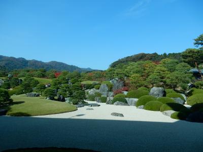 紅葉の足立美術館～出雲大社、温泉津