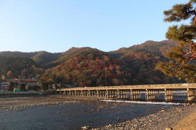 紅葉京都３人旅♪　２日目嵐山編