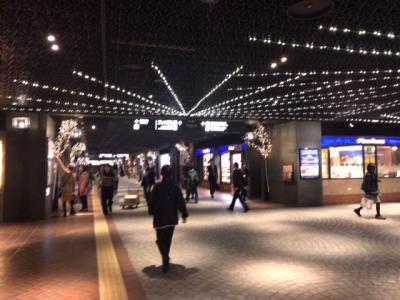 さくっと福岡12月3日岩田屋でランチしてANAプレミアムクラス搭乗専用保安検査通って羽田空港へ帰京