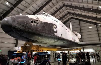 本物のスペースシャトル エンデバーを見に行こう。カリフォルニア サイエンスセンター in ロサンゼルス。California Science Center in Los Angeles, CA