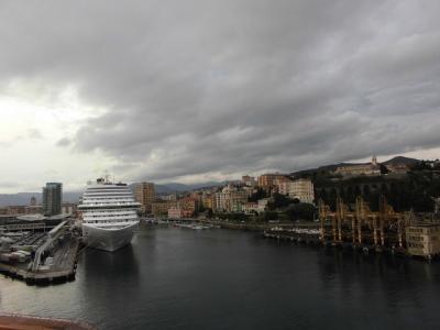 地中海クルーズ船・Costa Mediterraneaで行く イタリア・サボナ。(Italy/Savona)