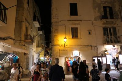 美しき南イタリア旅行♪　Vol.685(第22日）☆夜景の美しいビエステ旧市街♪
