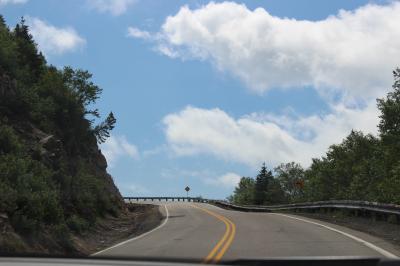 カナダ東部５州、ドライブ旅行２０１８　Day8-3（Cape Breton Island　５　まるでジェットコースターみたいなCabot Trail/Ingonishまで）