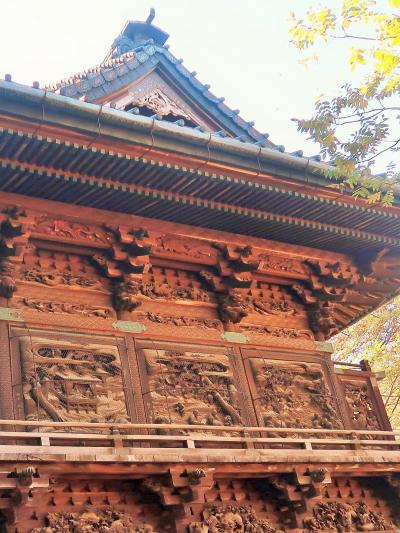 笠間-2　笠間稲荷神社　御本殿　国指定重要文化財で　☆名匠の精緻な彫刻群に見入る