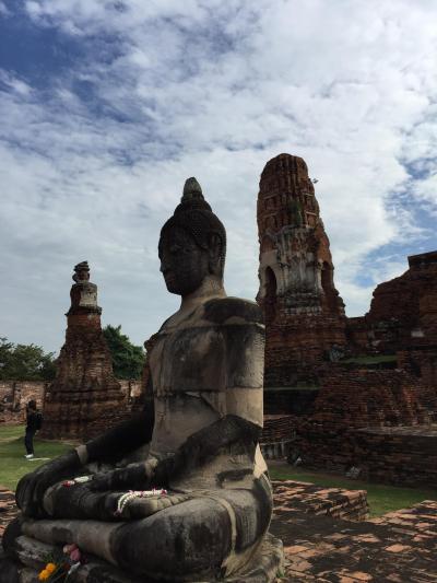 アユタヤ観光とチャオプラヤ川クルーズでバンコクへ