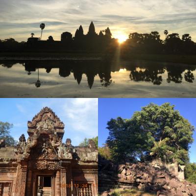 2018年秋休み　カンボジア・アンコールワット3泊5日旅（3日目：アンコールワット朝日/バンテアイスレイ/ベンメリア）