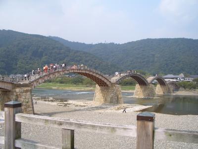 2005秋 広島遠征１：岩国　日本三名橋/日本三奇橋の錦帯橋と吉香公園