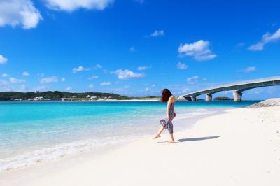 冬晴れの伊平屋島、女子一人旅