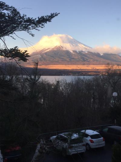 超久しぶりの山中湖畔のオーベルージュでクリスマスディナーで乾杯！