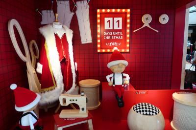 香港★クリスマス2018　サンタさんになれるかも？　～IFCmall國際金融中心商場～