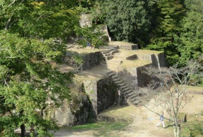 2018秋、岐阜県東南の山城(8/10)：苗木城(3)：坂下門、菱櫓門、千石井戸・本丸口門