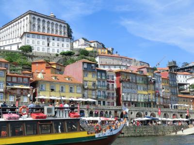 シニア夫婦のスペイン・ポルトガル周遊旅行（４１）ポルト２・坂道の街の散策とドウロ川クルーズ