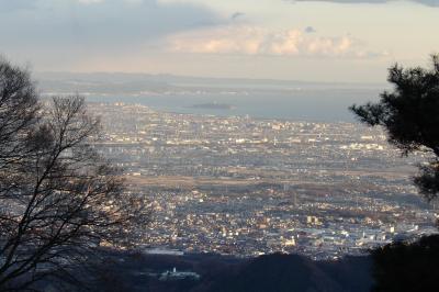 大山ケーブルカーから見える江の島