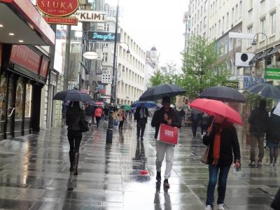 オーストリア　　5月中旬　ウィーンは雨期だった？