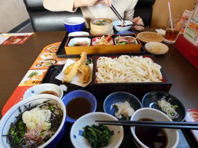 和食レストラン 夢庵 三島北店の昼食　三島市佐野体験農場 大根・ジャガイモ・キャベツの収穫　