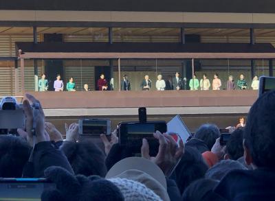 2019, 皇居一般参賀 一回目に参列　今年は箱根駅伝往路出発も見れました。靖国神社参拝