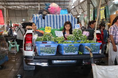 タイ　チエンマイの市場
