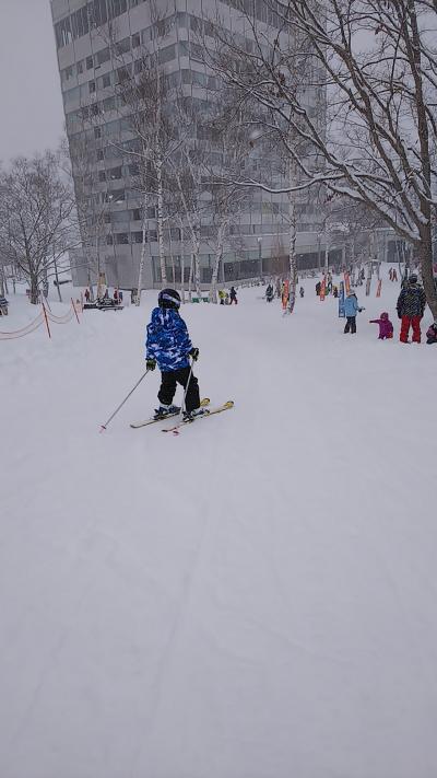 水上高原スキーリゾート日帰りスキーの旅★長男初スキー！
