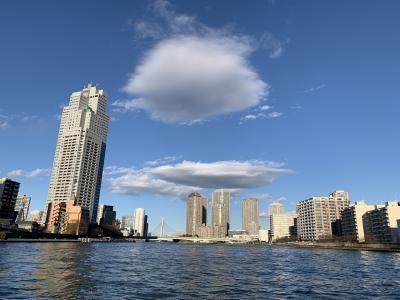 東京散歩～2019新年 日本橋川隅田川舟遊びと登れなかったスカイツリー