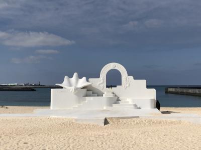 沖縄・与論島 船の旅 3・4日目午前 巣篭もりと百合が浜 2019.1.3・4