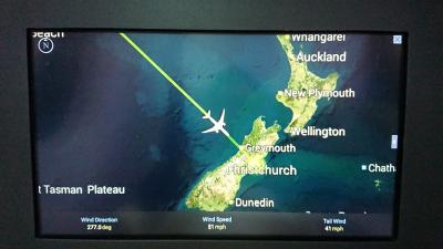 中国南方航空で行くNZ　その1