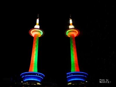 京都駅のクリスマスイルミネーション！2018年