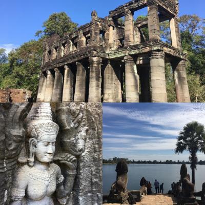 2018年秋休み　カンボジア・アンコールワット3泊5日旅（4-5日目：プリアカン/バンテアイクデイ/スラスラン/帰国）