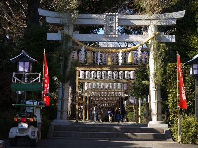 杉山神社で初詣