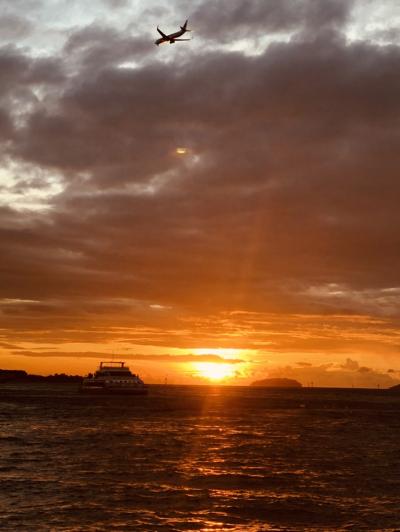 Jesselton point からの夕日