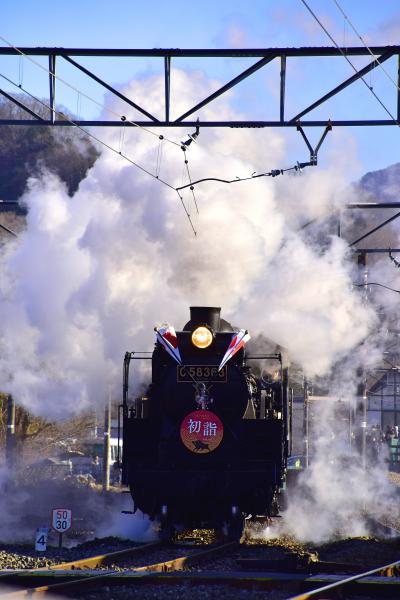 復活した秩父鉄道の蒸気機関車C58-363号機「SLパレオエクスプレス（SL初詣号）」に乗って