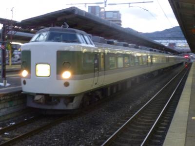 ２０１９年　正月過ぎの信州・・・・・②おはようライナー惜別乗車