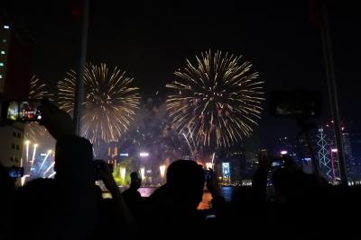2018-2019 香港で年越し！その4《大迫力の花火で新年を迎えます(=´∀｀)人(´∀｀=)》