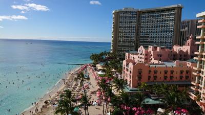 ワイキキでカウントダウン！出発～アクアオアシス１泊☆