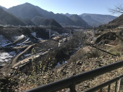 草津温泉と八ッ場ダム工事現場見て歩き