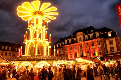 ロマンチックドイツクリスマスマーケット巡り5日間（ハイデルベルク）