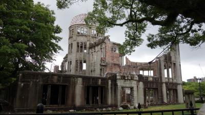 広島原爆ドーム　広島城