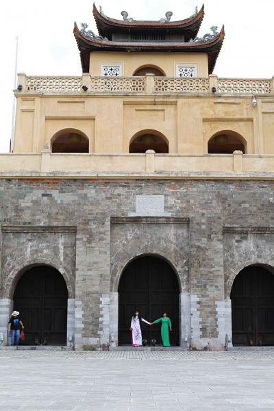 ハノイに母を招待