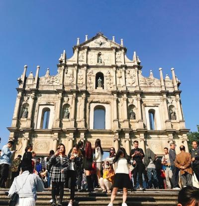 女子大生の一人旅in初香港マカオ　2日目【マカオ：世界遺産巡り】