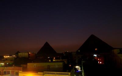 エジプト航空様さまです。