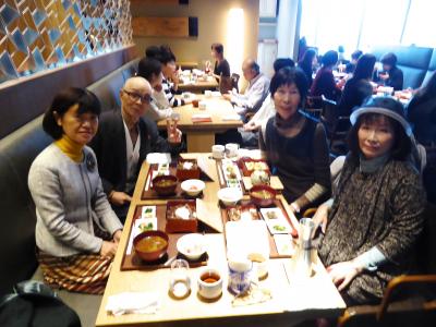 ２０１８年師走　名古屋で友人とお食事会
