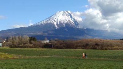 2019年お正月旅行第１弾　いつもの御殿場高原　時の栖でイルミと温泉とビール三昧、富士山もきれいに見えました