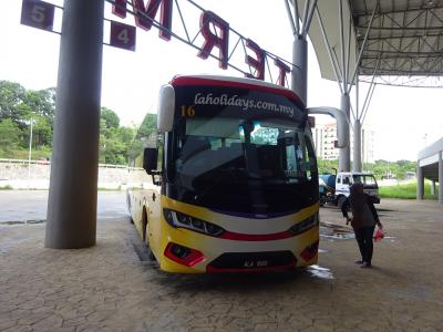 2018年12月 マレーシア東海岸クアンタンからクアラルンプールへバス移動