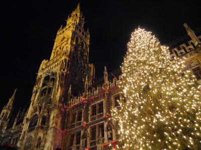 ドイツクリスマスマーケット巡り(3日目・ヴィース教会・ノイシュバンシュタイン城・ミュンヘン)