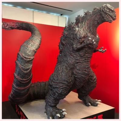 ゴジラフィギュアと飛行機セット ゴジラレプリカ ゴジラ・ストア