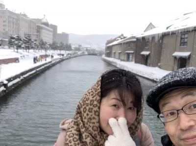 2019大寒波の冬の北海道１泊２日①小樽