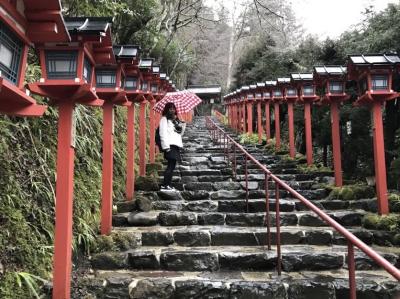 【2日目】こだわり姉妹旅　～雨の貴船神社と4年越しの池田屋～