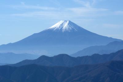 奥多摩・石尾根縦走路。