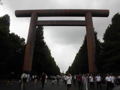 よりにもよって8/15に靖国神社に！